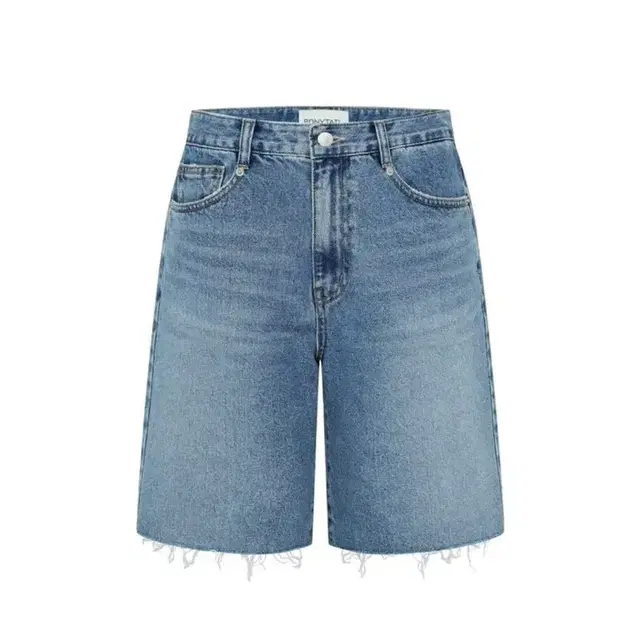 (새상품)포니테일 Raw Washed Bermuda Denim Short