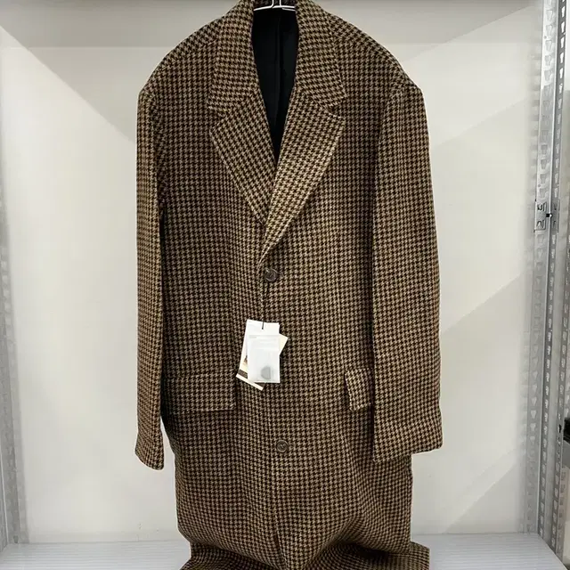 유스 - Chesterfield Coat (Brown Check)