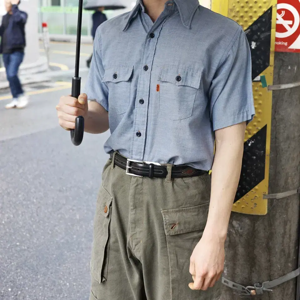 70s Levis saddleman chambray shirts