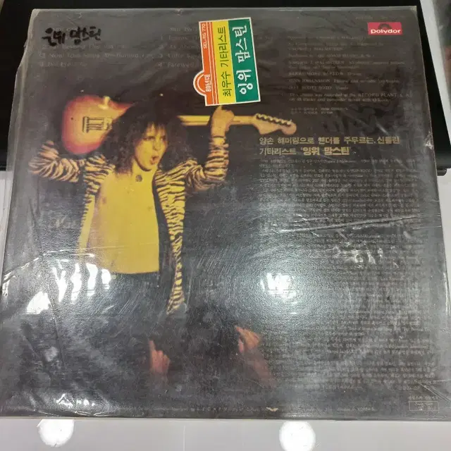 팝 lp 윙위맘스틴 yngwie malmsteen