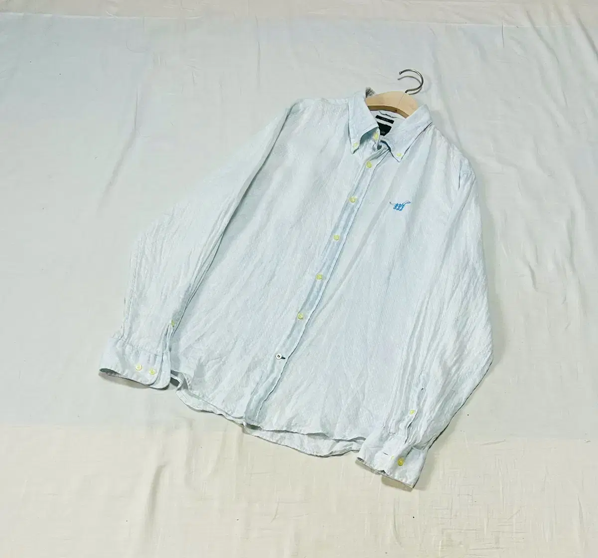 Henry Cotton Linen sora Shirt