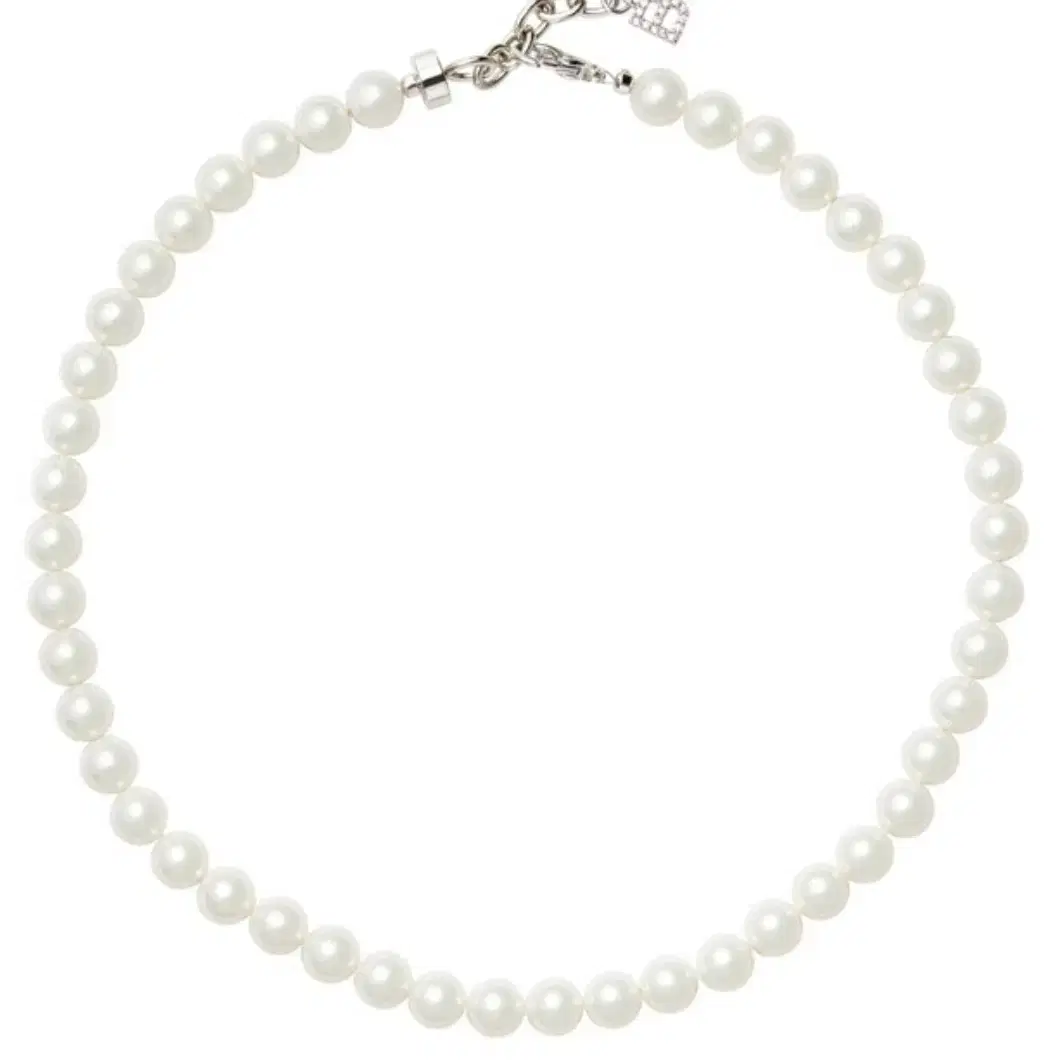 배배 Initial Tail Pearl Necklace 진주 목걸이