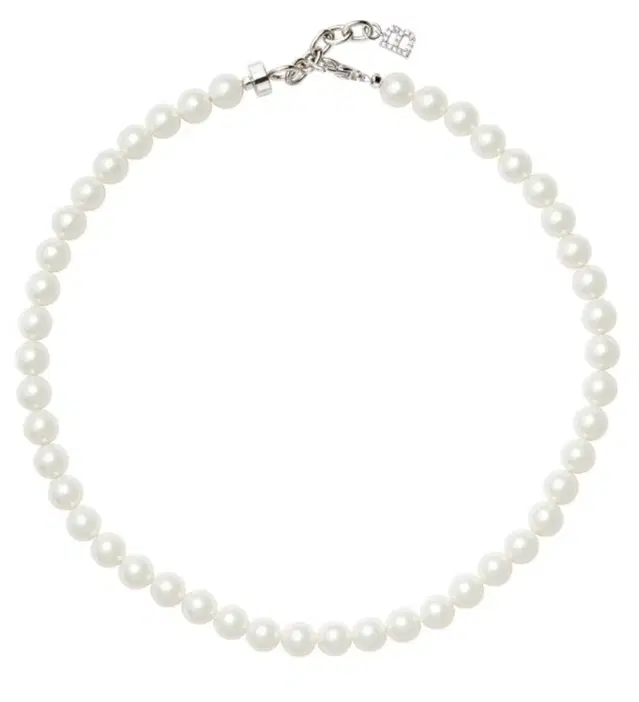 배배 Initial Tail Pearl Necklace 진주 목걸이