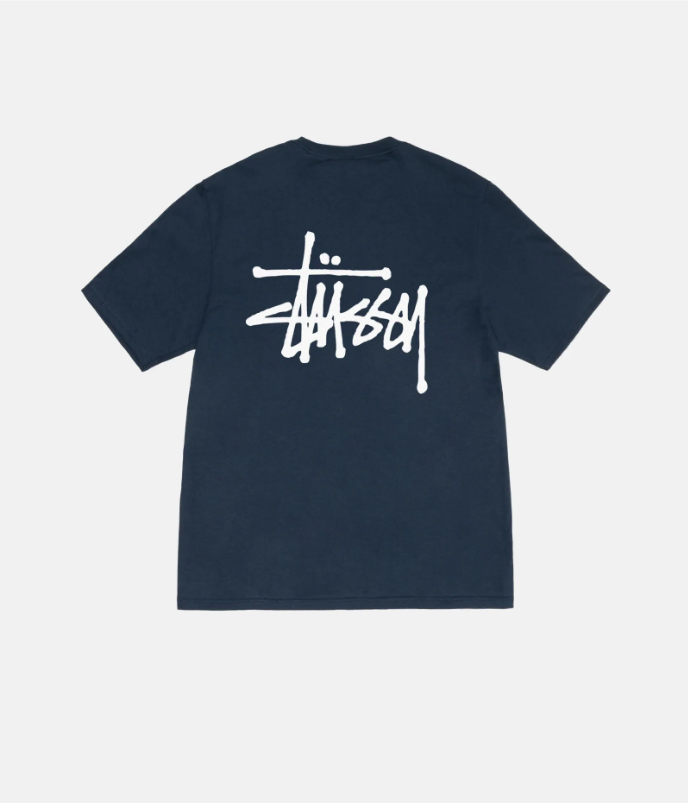 [XL] New Arrivals Stussy Basic Stussy T-Shirt Navy 2024