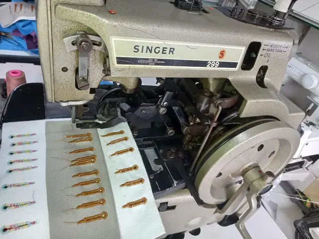 싱거 299큐큐미싱 자동 사절 singer sewing machine 외