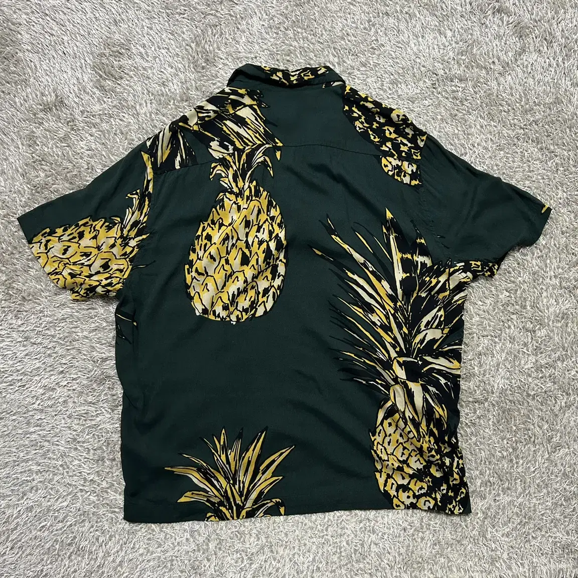 [L] H&M 남자 오버핏 반팔셔츠 하와이안 셔츠