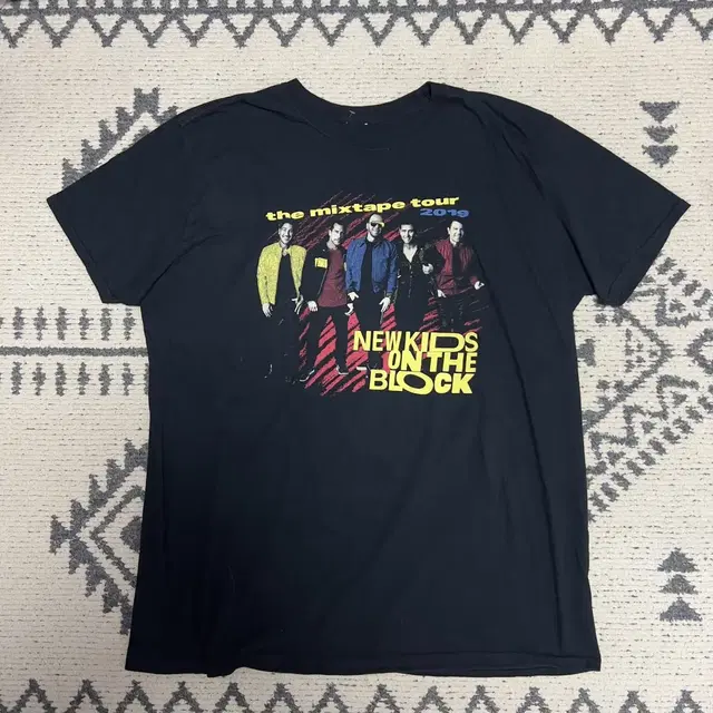 VTG 뉴키즈 온더블럭 2019 앨범투어 티셔츠 XL