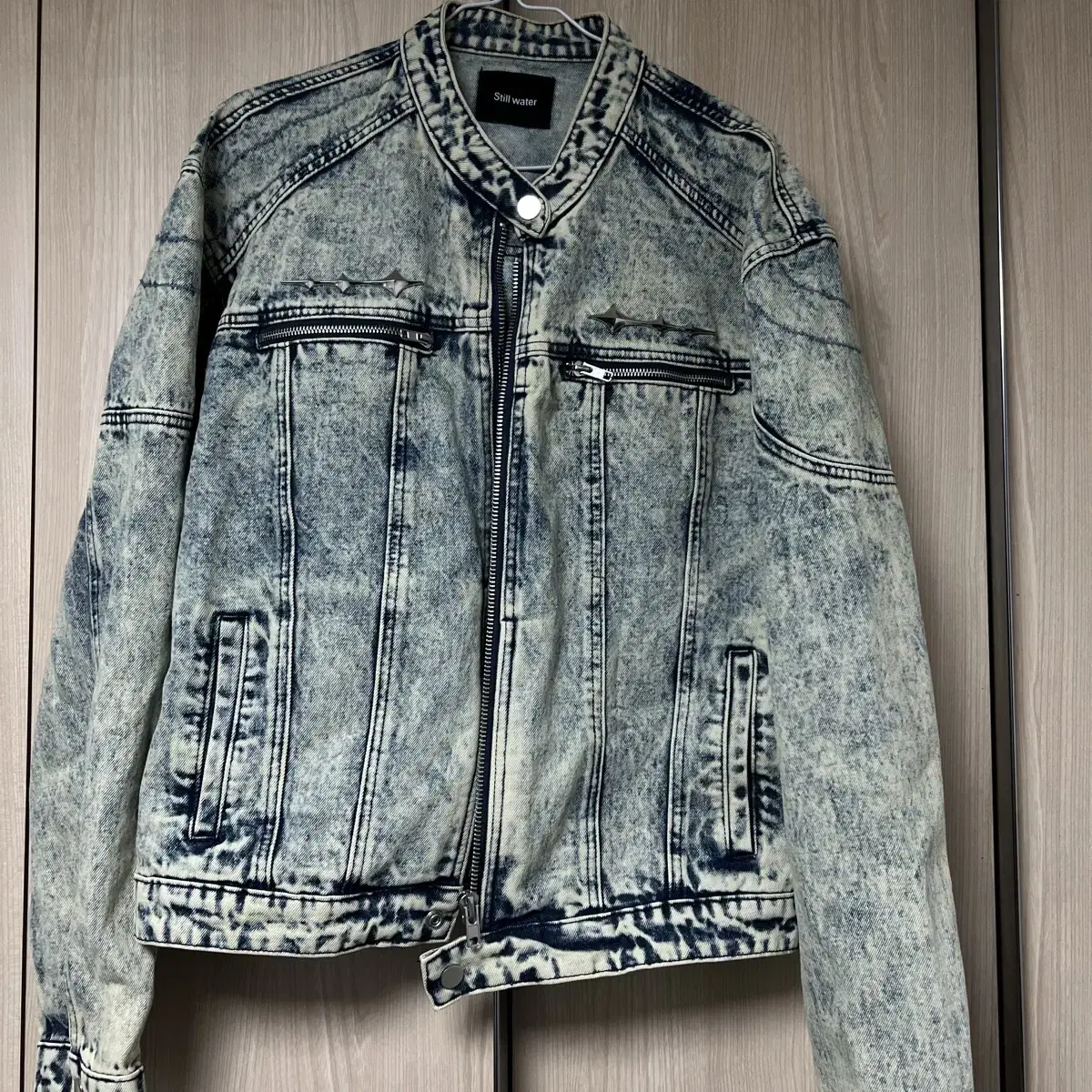 콜드웨이브 데님 자켓 coldwave short Denim Jacket