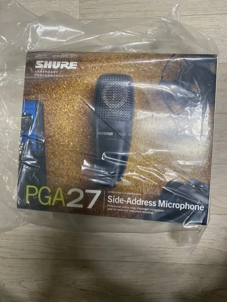 슈어 SHURE PGA27 보컬용 콘덴서 마이크 미개봉