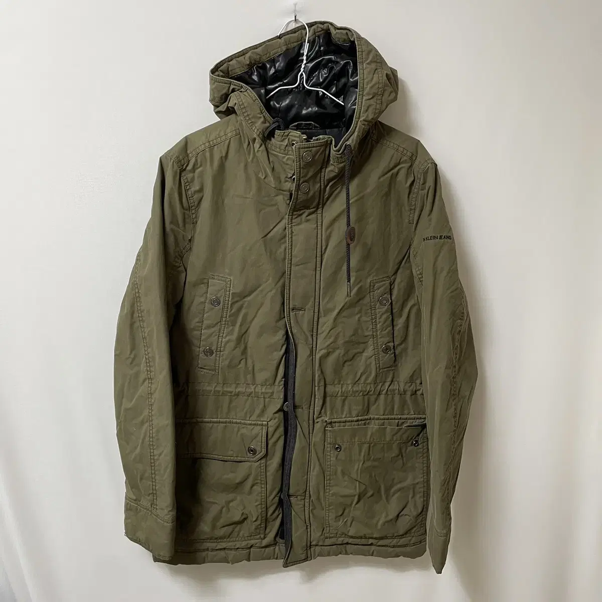 [ L ] Calvin Klein Jins Military M65 Field Hooded Jumper