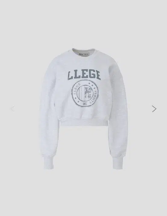 렉토 LLEGE LOGO SWEATSHIRT (멜란지 그레이)