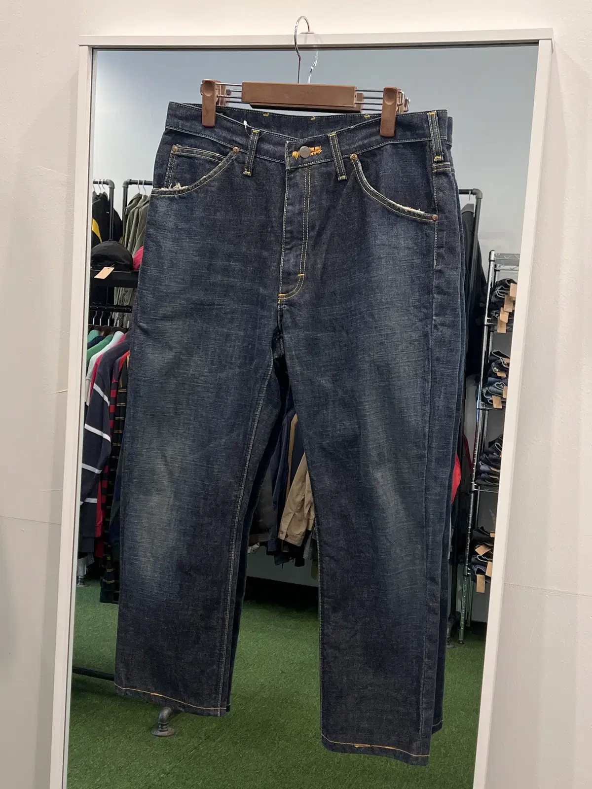 Lee Lee Riders SANFORIZED Denim Pants (Japan)(33)