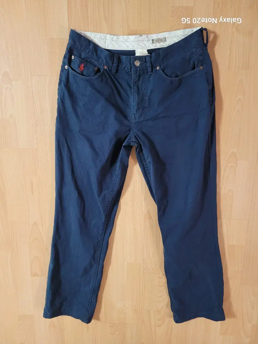 Men's Polo Ralph Lauren Pony Cotton Pants in Navy 33