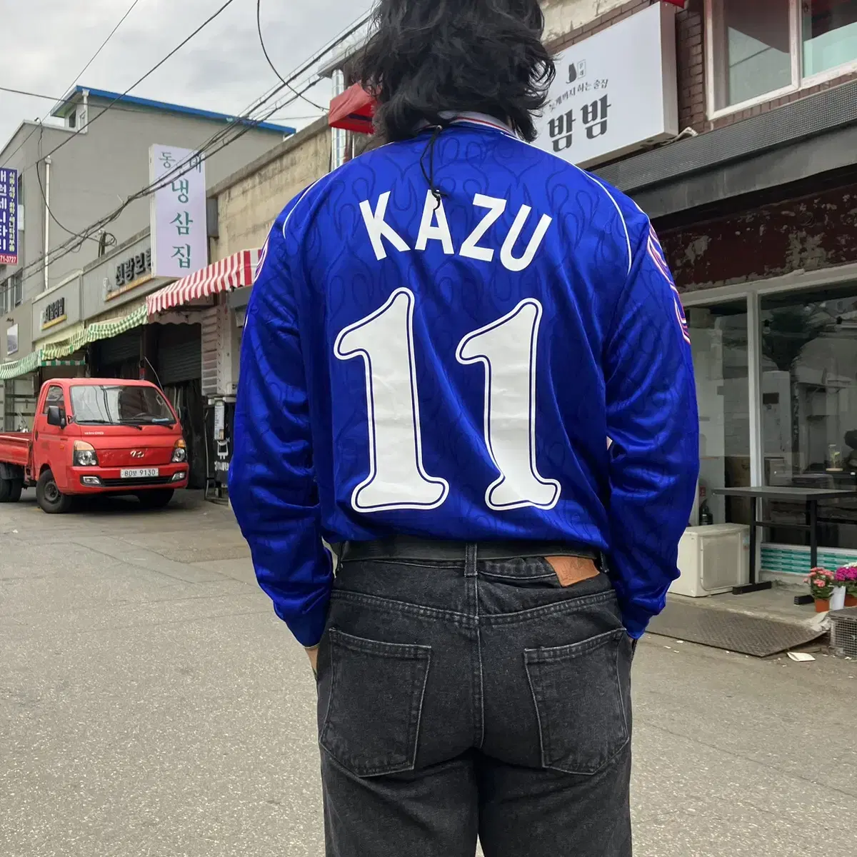 98WC 아식스 일본 KAZU 져지 O