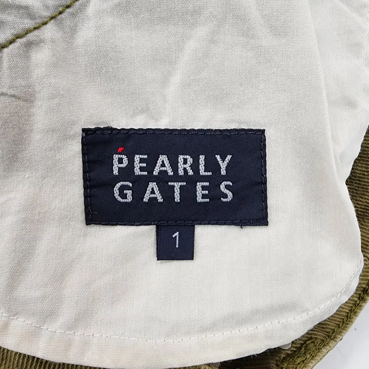 [1] PEARLYGATES 파리게이츠 데이지 면반바지