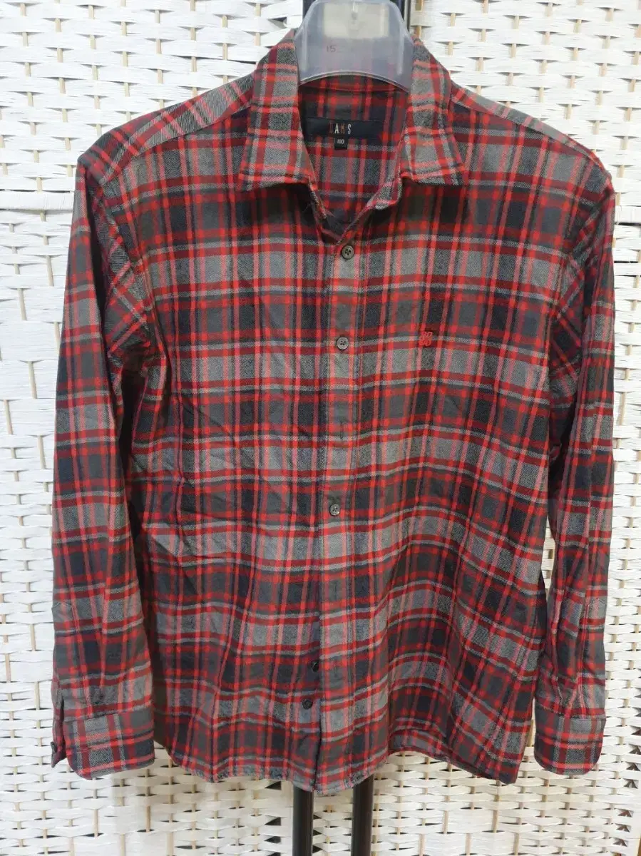 (1559) DAKS Daks Check Shirt 100 L