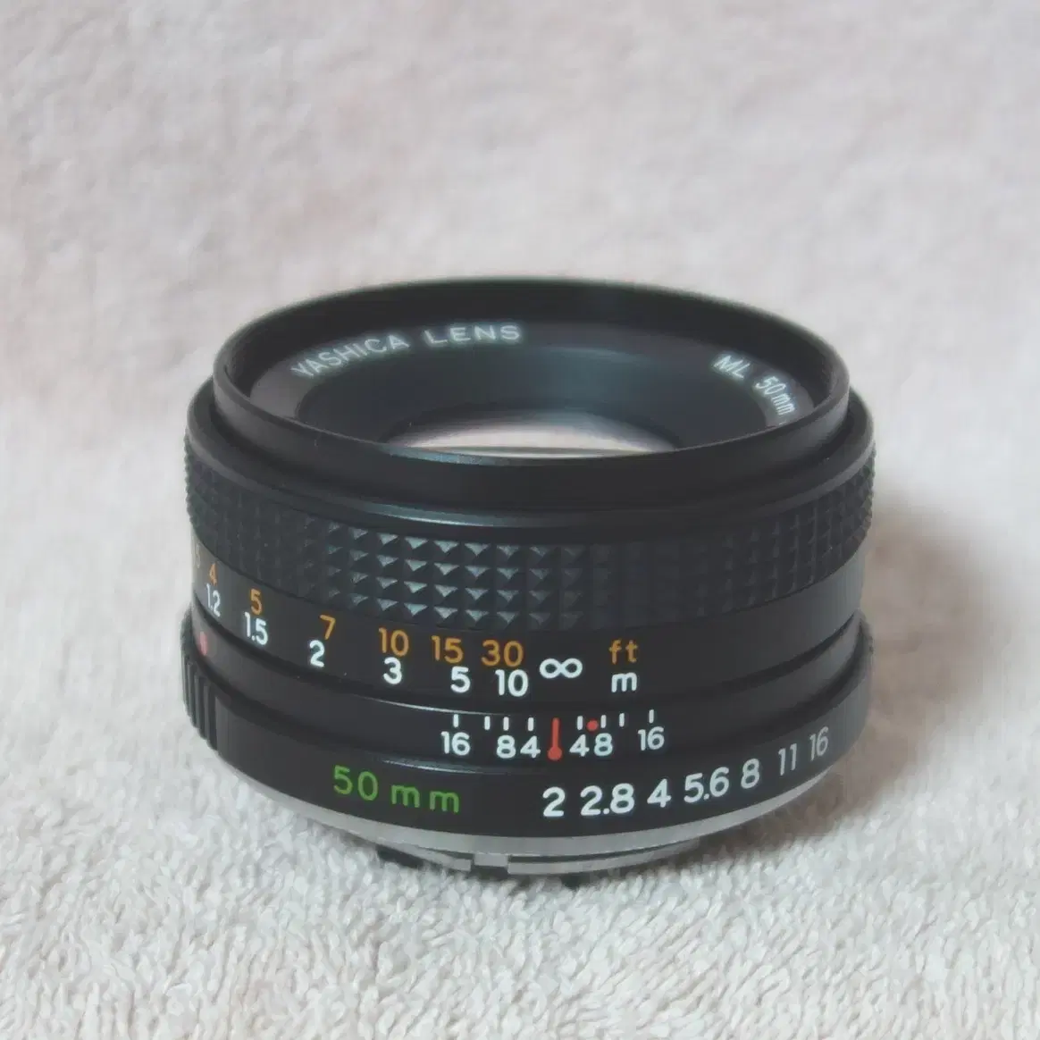 [CY] 야시카 ML 50mm F2.0 수동렌즈 (민트급)