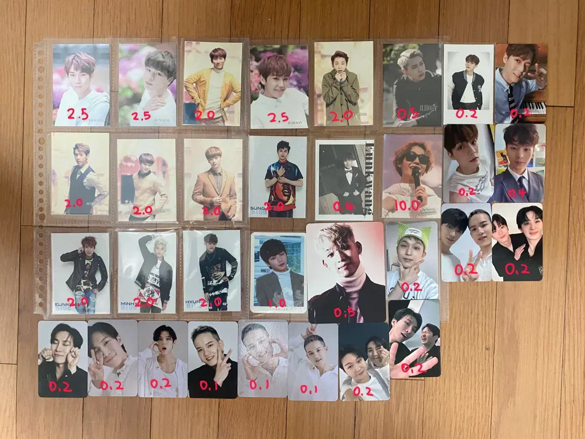 (Source) btob photocard jung ilhoon photocard