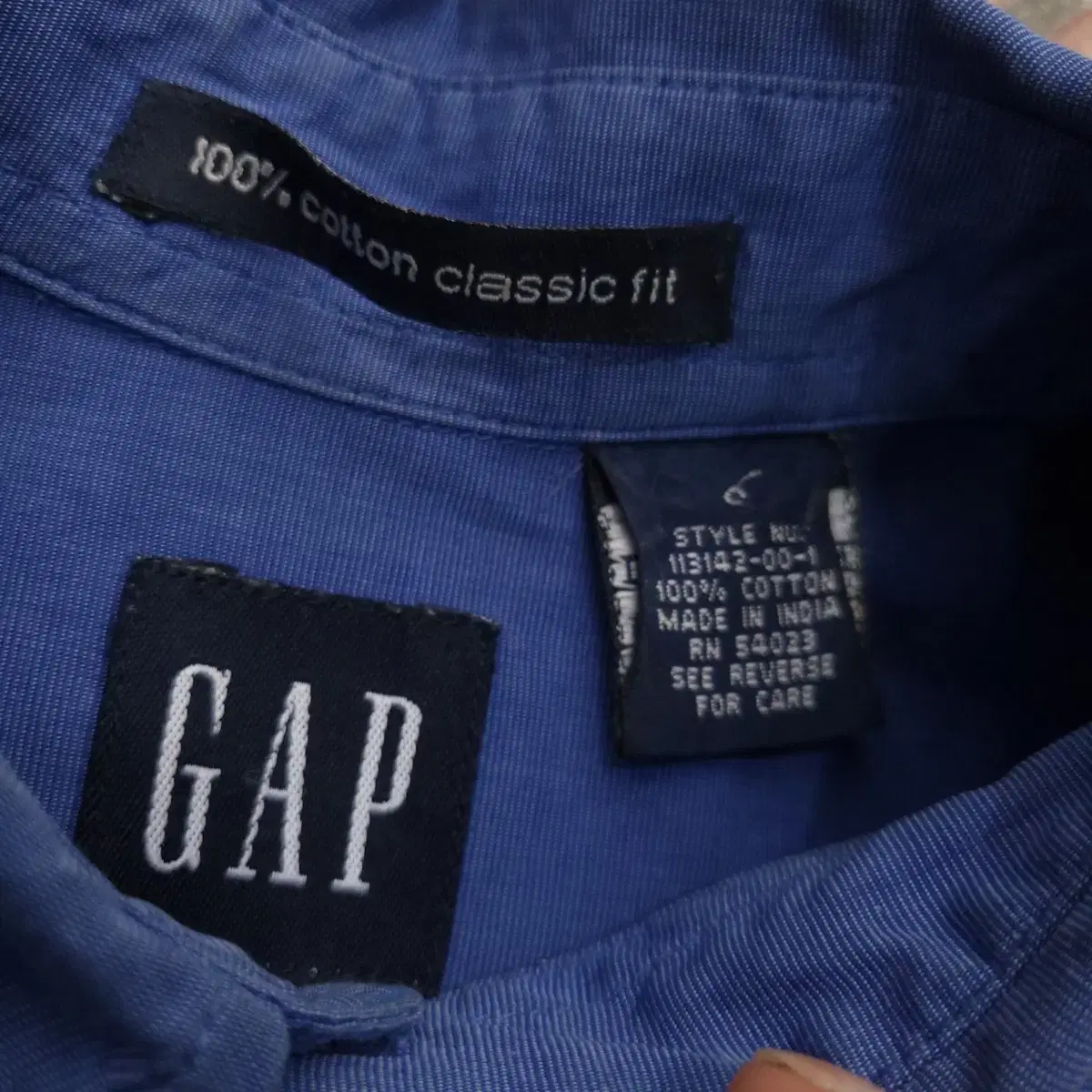 90s GAP 버튼 다운 셔츠 M