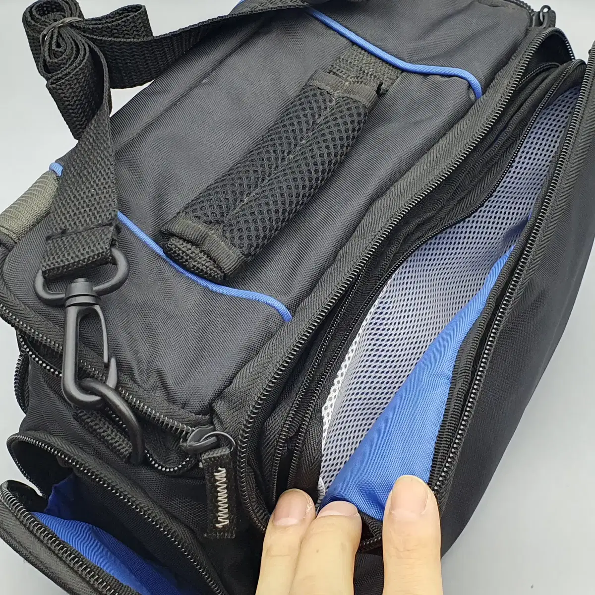 Case logic 블랙 패브릭 DSLR 필름 카메라 가방 BG132