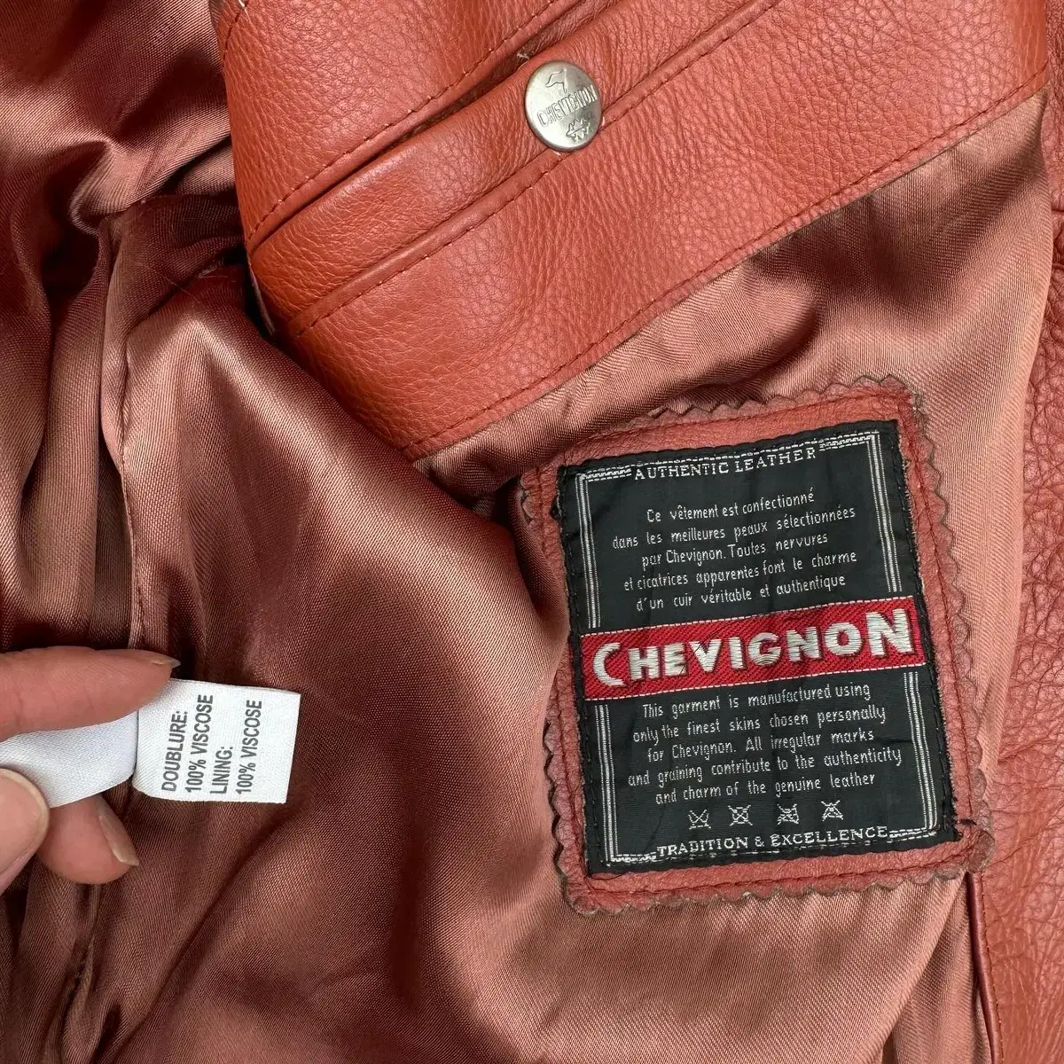 Chevignon Roadmaster  Cow Leather jacket