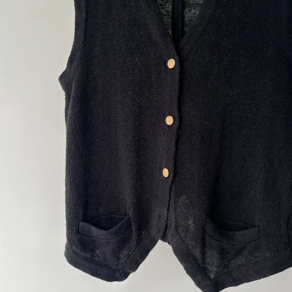 BIGI 90's linen vest 일본제