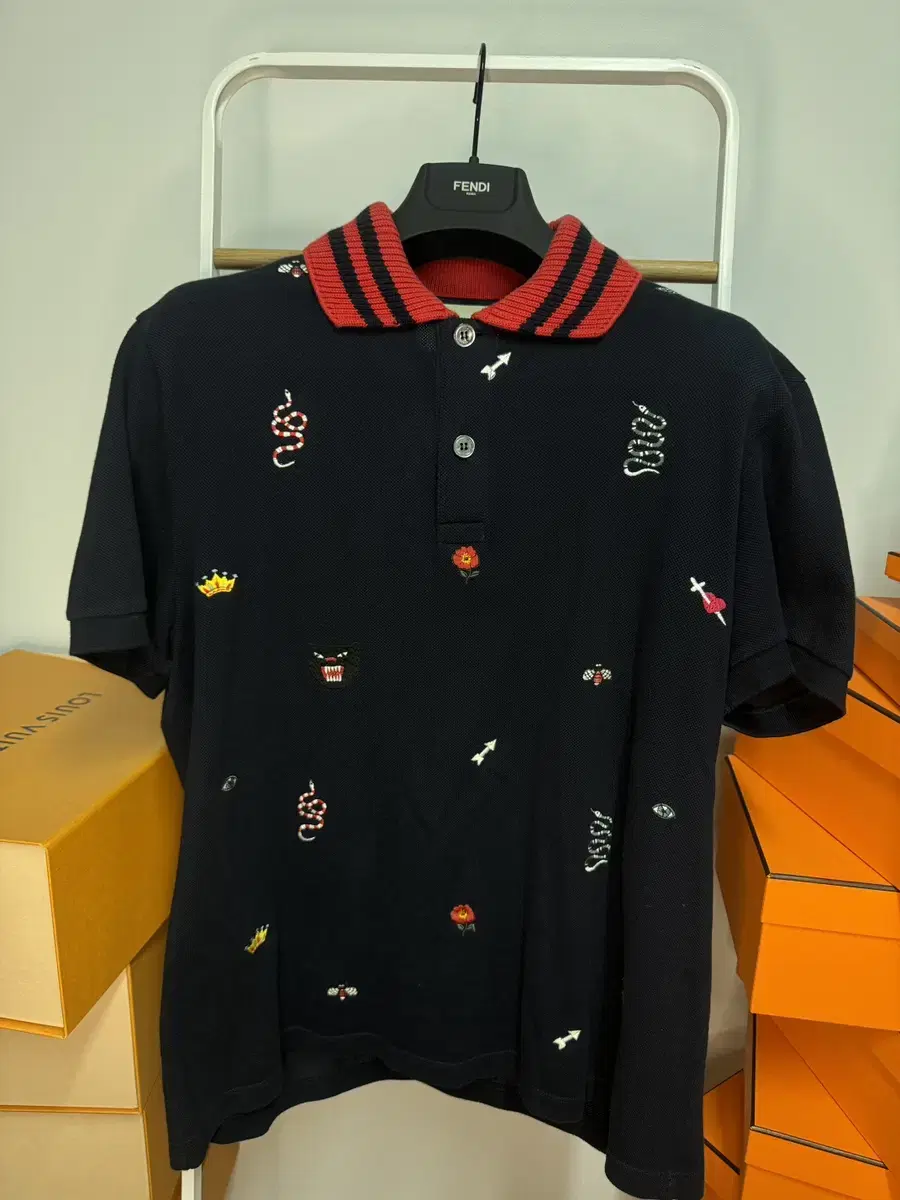 Gucci Embroidered Kara T-shirt