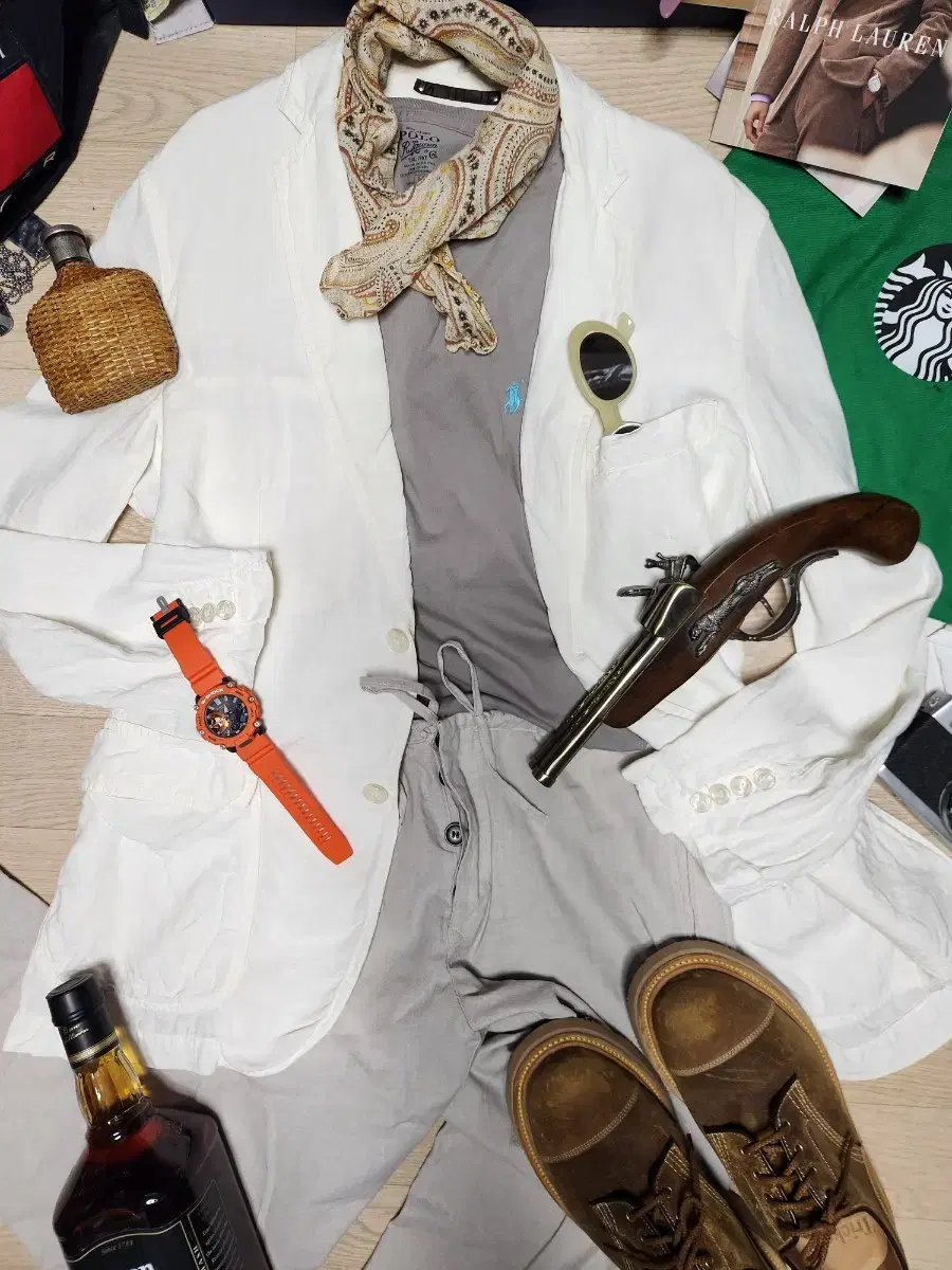 Ermenegildo Zegna Linen blazer jacket suit