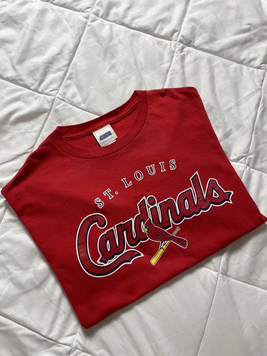 St. Louis Cardinals 빈티지 반팔 티셔츠 M