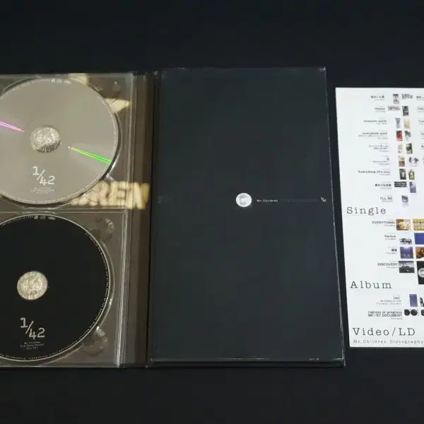 Mr.Children 미스터칠드런 라이브 앨범 1/42 (2CD) 한정반