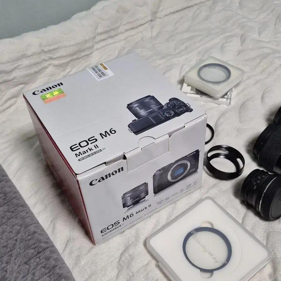 캐논 eos m6mark2 끝판왕 렌즈3개 풀셋