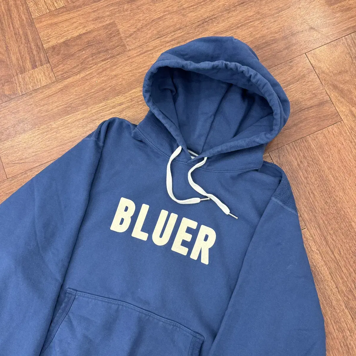 XL 네이머클로딩 BLUER 후드 티셔츠