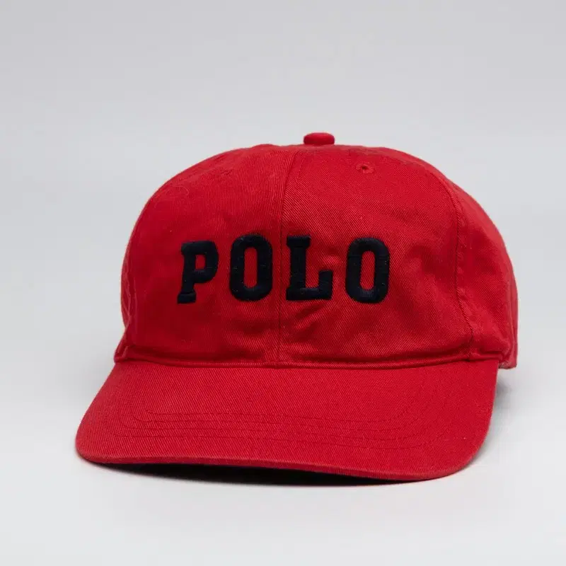 POLO RALPH LAUREN BLACK LOGO RED HAT