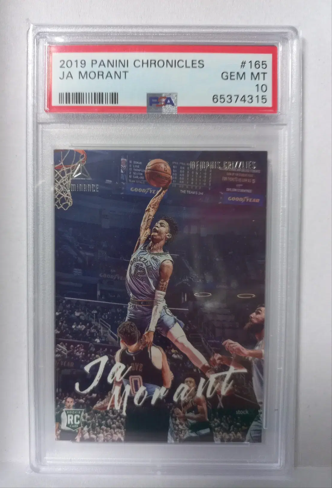 NBA 2019 파니니 크로니클스 자모란트 루키 PSA10