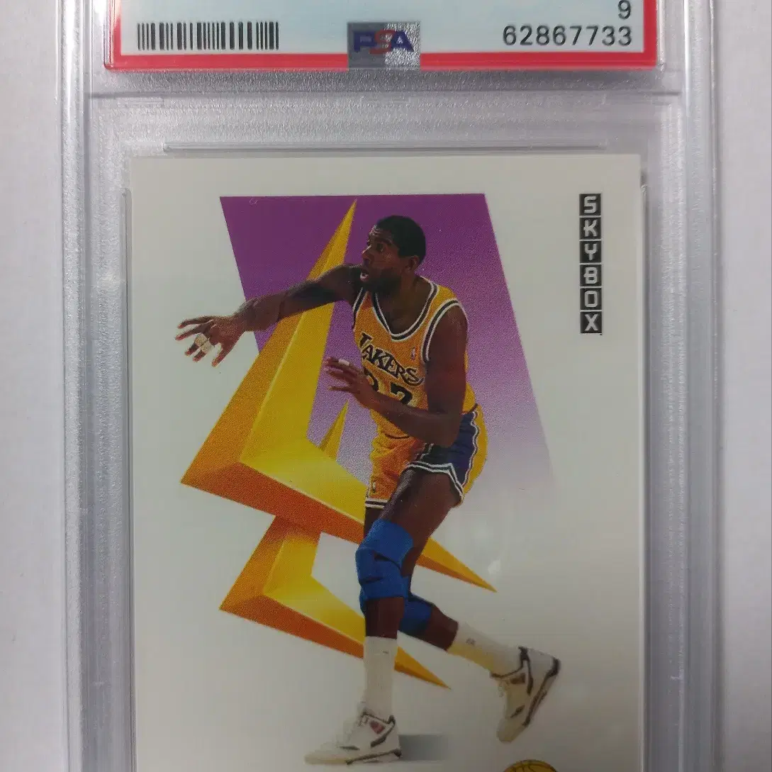 1991 NBA 스카이박스 매직존슨카드 PSA9