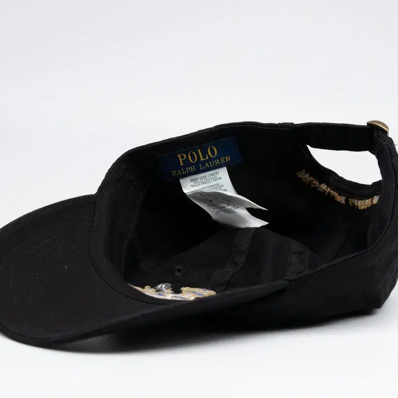 POLO CREST BLACK HAT 새상품