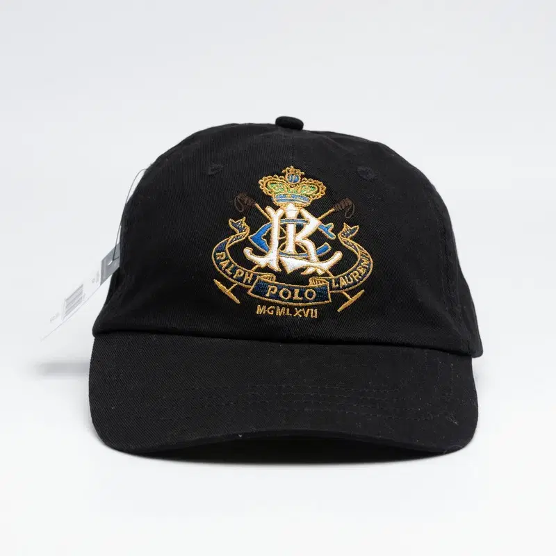 POLO CREST BLACK HAT 새상품