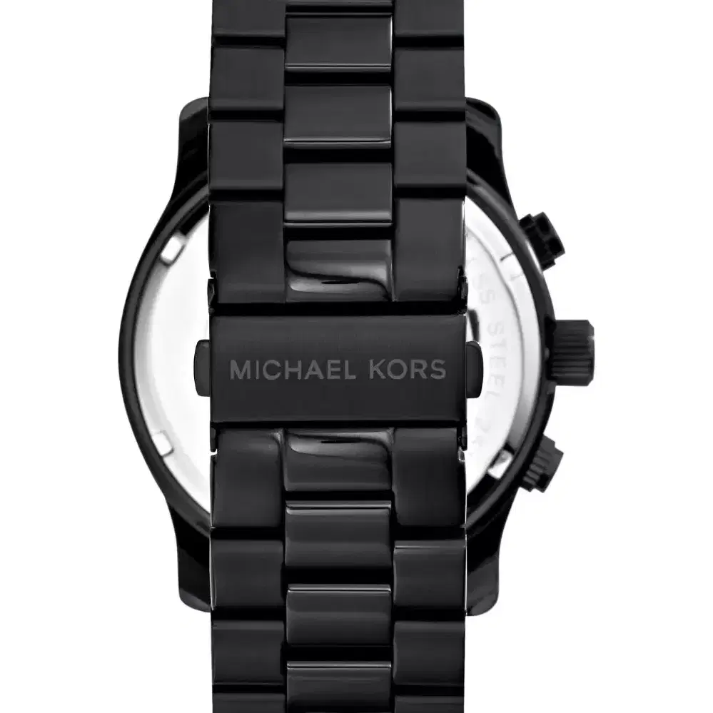 Michael Kors 마이클 코어스 블랙 스틸 시계 새제품 새상품 크로