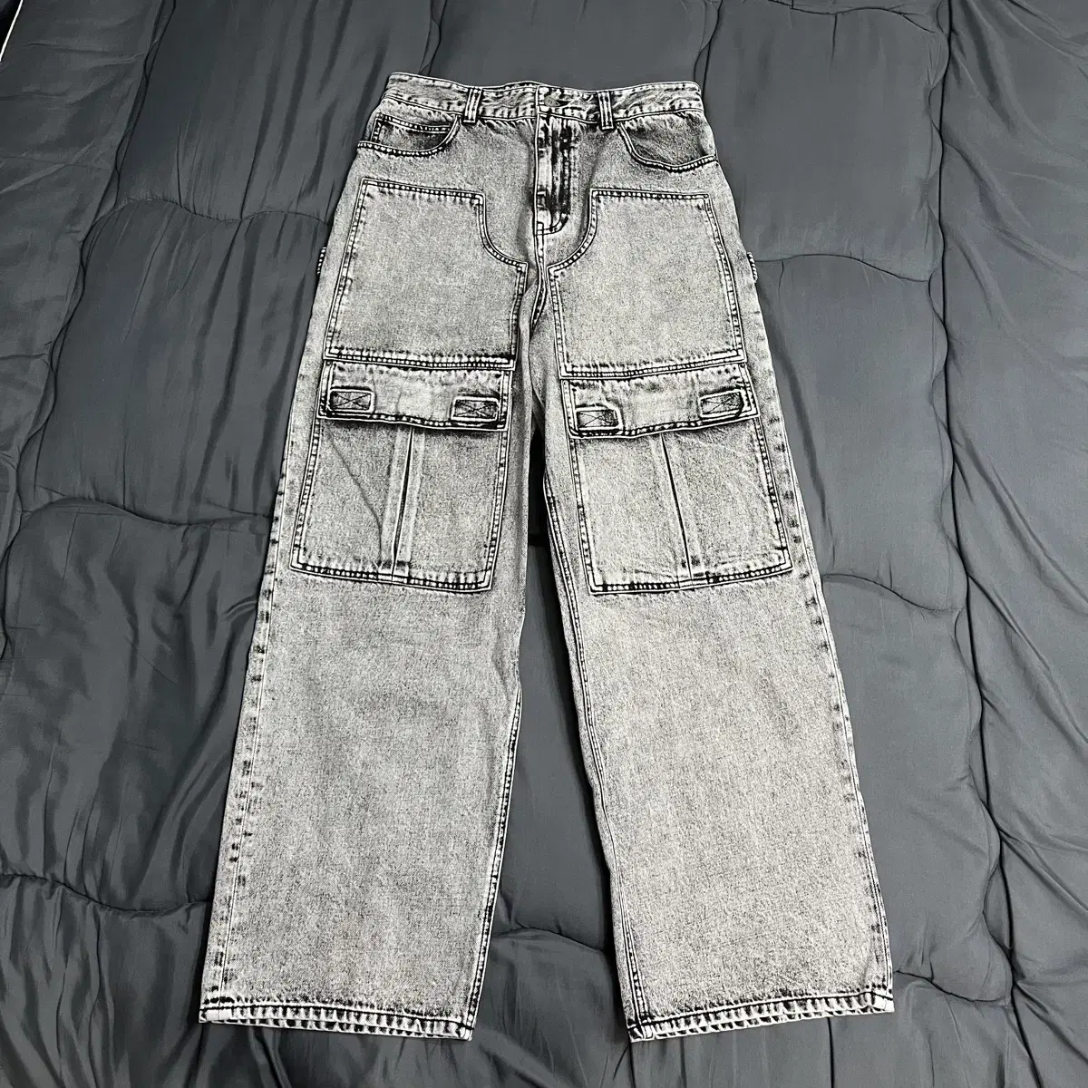 [50] Maison Martin Margiela Carpenter Denim Pants Gray