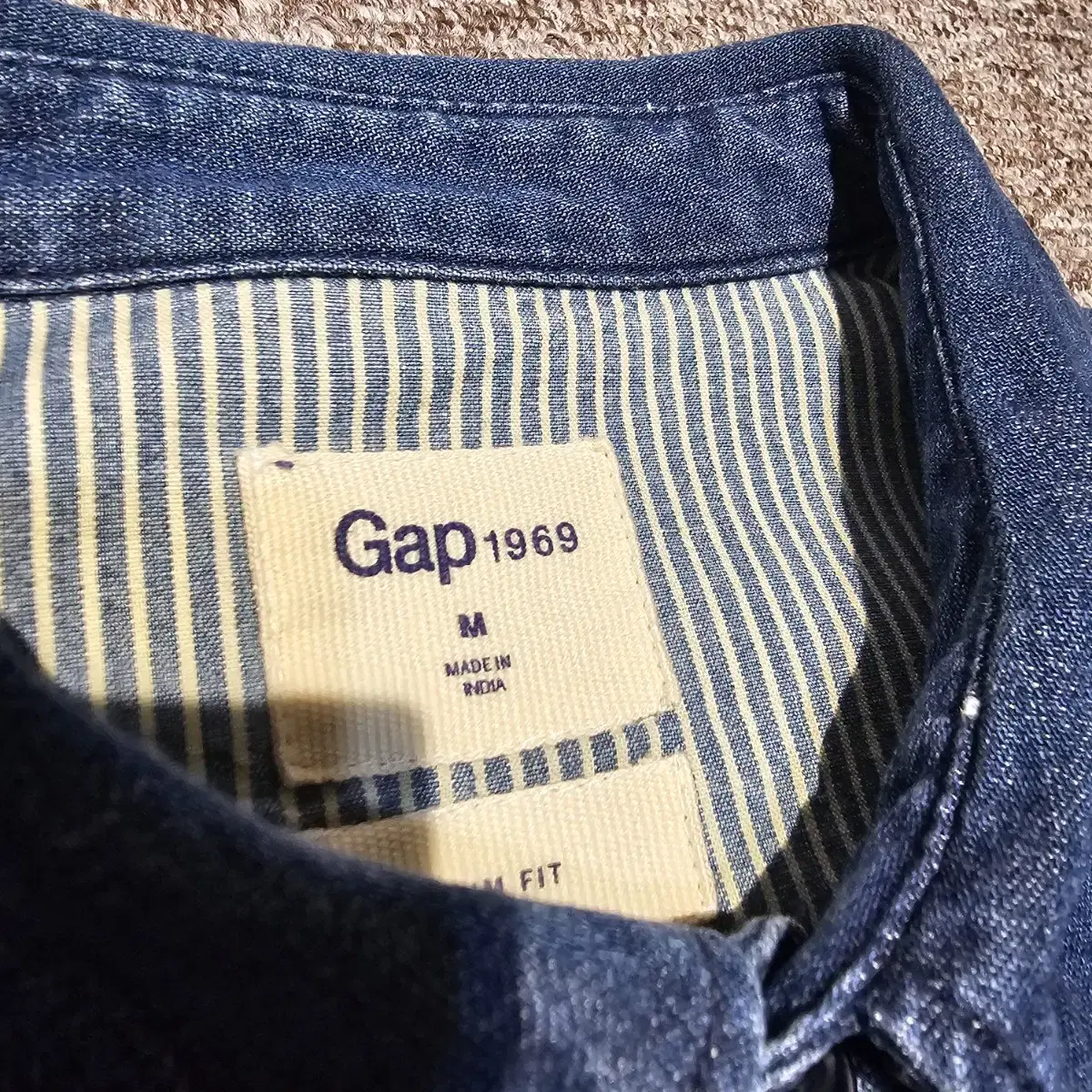 gap 갭 웨스턴 데님셔츠