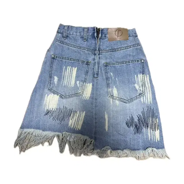 TheOpenProduct damage denim sk