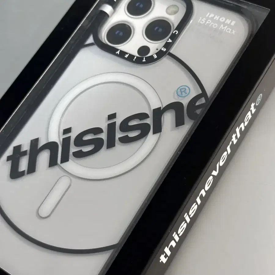 thisisneverthat Black C-logo 14 Pro Max