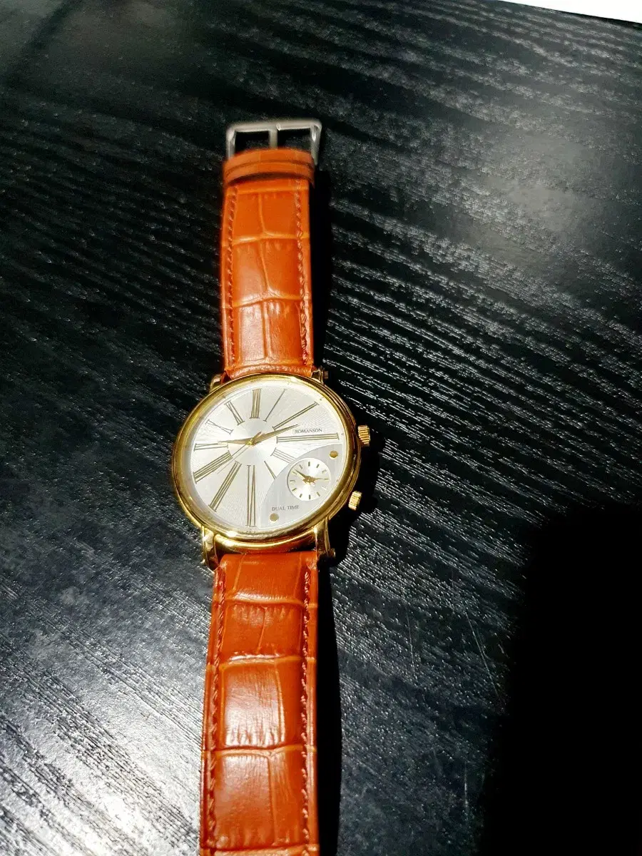 시계  듀얼타임 로만손 42mm