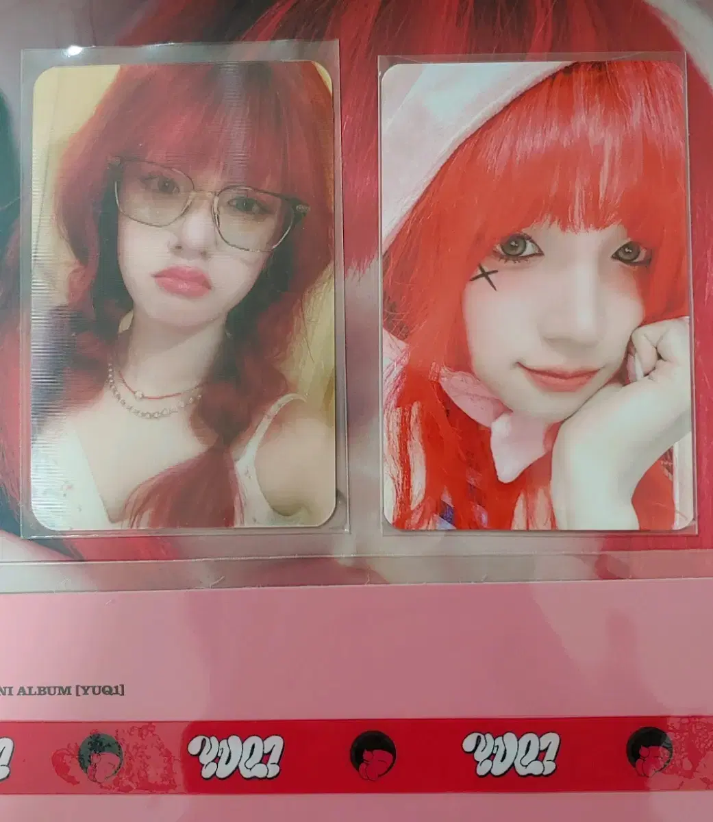 gidle idle yuqi showcase photocard set broadcast wts