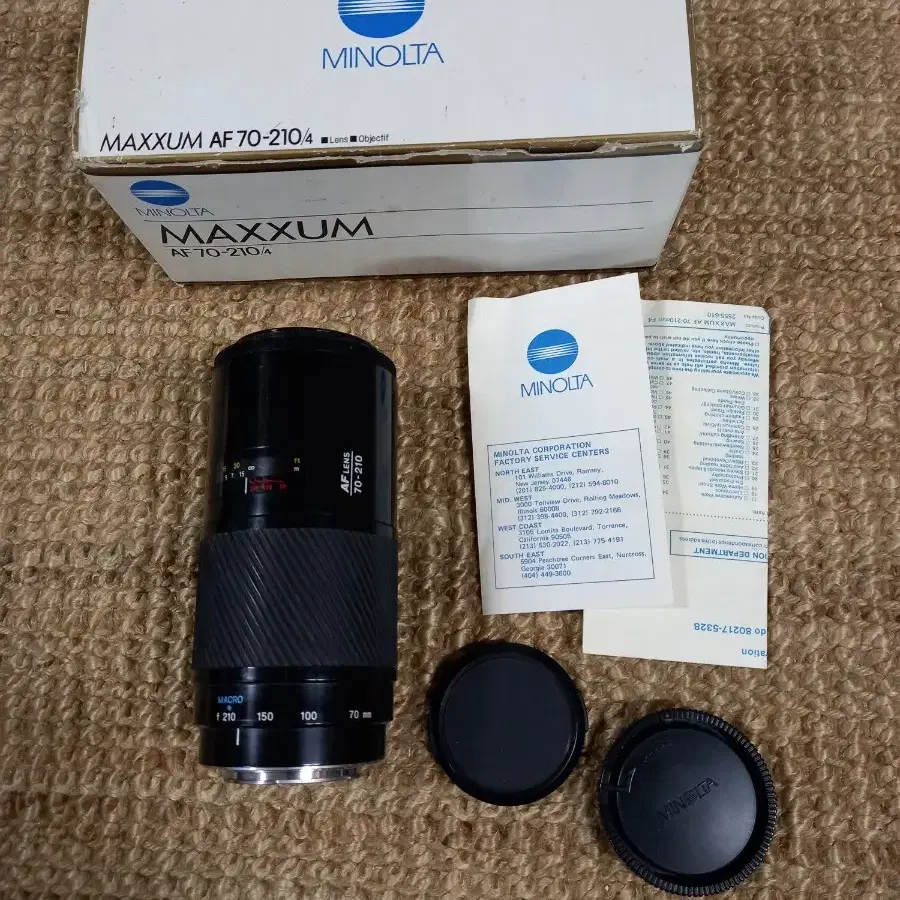 MINOLTA AF 70-210MM.x700카메라 줌랜즈