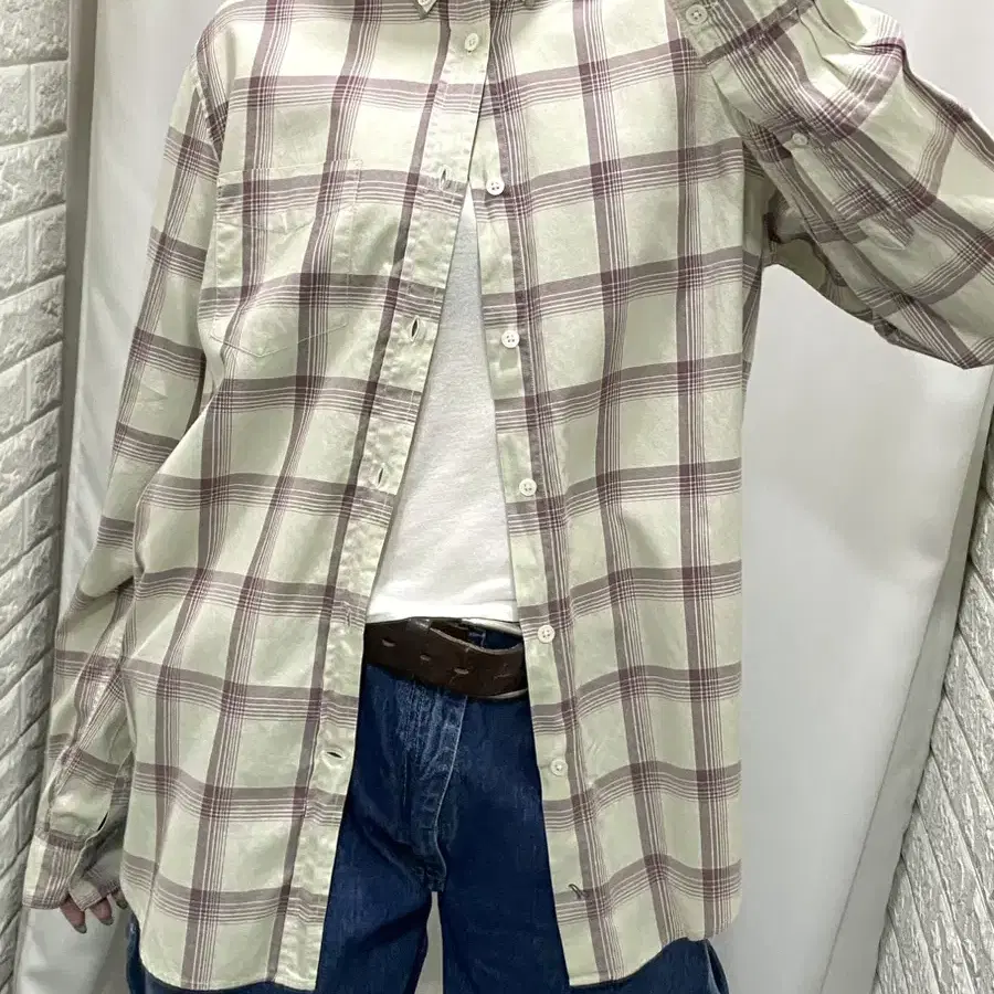 11SS Acne Straight Check Shirt