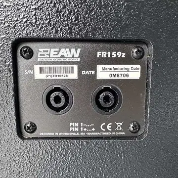 중고)EAW 15인치 2웨이 스피커 FR159z 브랜드 중고거래 플랫폼, 번개장터