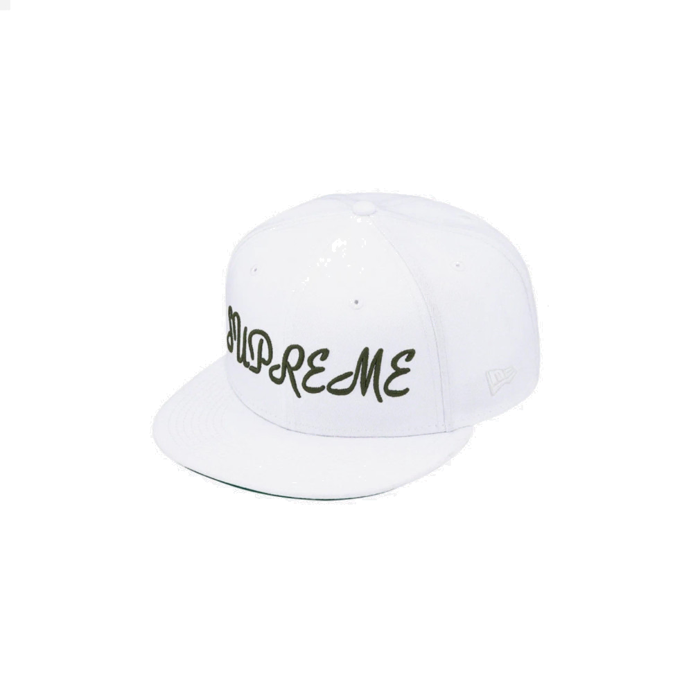 Supreme Script New Era White - 23SS