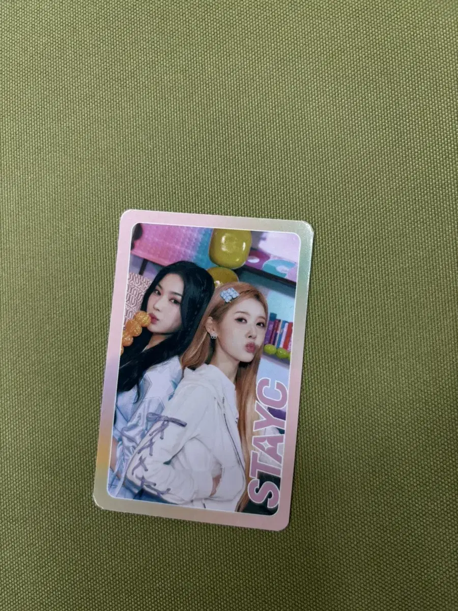 stayc isa sieun photocard wangatanghulu