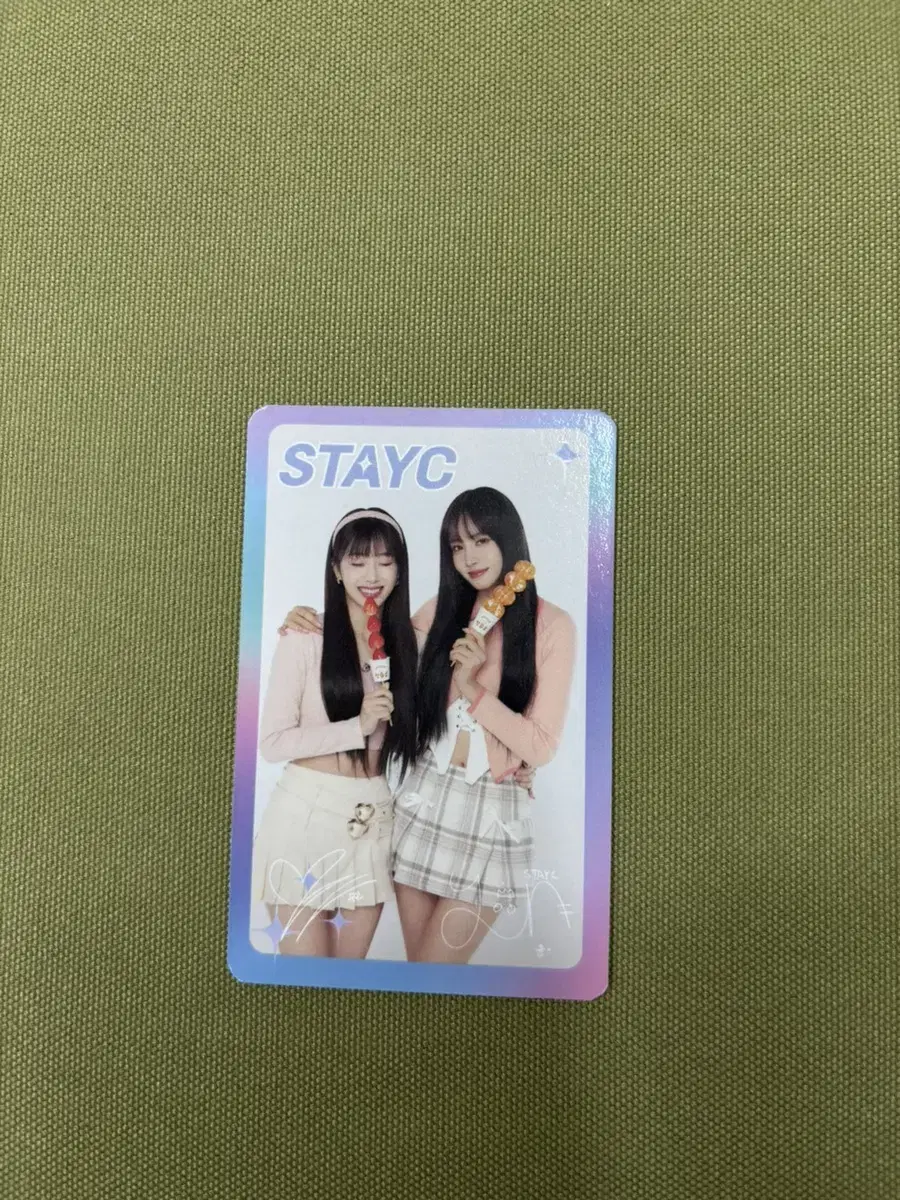 stayc sumin yoon photocard wangatanghulu